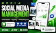 be your social media marketing manager and social media manager
