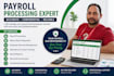 prepare payroll salary sheets and employee records