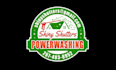 design monogram power washing business logo