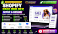 setup shopify page builder apps pagefly, gempages, ecomposer and layouthub
