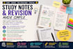 create structured revision notes and educational summaries