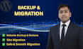 backup and migrate website