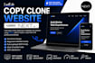 do copy clone website develop nextjs website