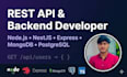 develop a rest api and backend with node js and mongodb