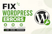 repair wordpress issues and get your site running smoothly