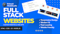 build and deploy a modern responsive website