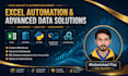 do excel automation, vba, sql, and advanced data analytics