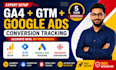 set up ga4, GTM, and google ads conversion tracking
