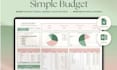 do excel dashboard, personal finance, budget planner and expense tracker