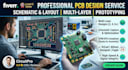 design a simple pcb layout and schematic