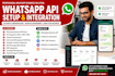 setup whatsapp business api ai chatbot ai agent api apollo