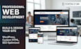 build a responsive wordpress website design or custom web development