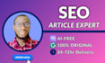 write SEO blog articles for b2b, saas, and travel