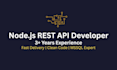 build a rest API with node js express and mssql database