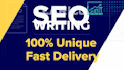 write SEO optimized article