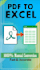 convert PDF to excel spreadsheet