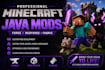 develop custom minecraft java mod for forge, neoforge fabric