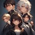 draw characters in a painted anime style