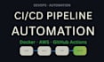 your cicd pipeline with docker and AWS