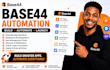 build base44 ai app, saas mvp, web app, base44 automation, base44, crew ai