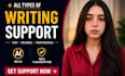 expertly guide, edit, proofread content,  apa, mla, paper