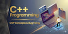 do cpp programming, oop tasks, and code debugging
