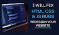 fix html bugs and redesigned ,css