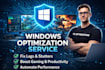 fully optimize your windows system to run faster, smoother