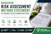 write health and safety risk assessment, method statement and rams
