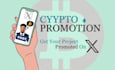 do crypto promotion on twitter