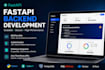 develop fastapi python backend for web and ai applications