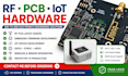 rf pcb layout design, embedded iot firmware, electronic hardware solutions