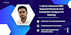 do depth SEO keyword research and competitor analysis