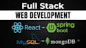 develop full stack web application using react and spring boot