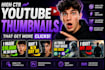 create high CTR ai youtube thumbnails that get more clicks