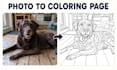 turn your photo into a clean printable coloring page