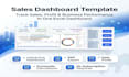 provide an excel sales tracker dashboard for small business