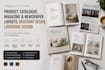 design magazine newspaper layout brochure look cook book product catalogue sheet