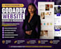 design redesign responsive professional business ecomerce godaddy website