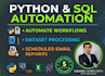 automate your data tasks using python and sql