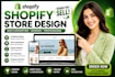 design shopify dropshipping store shopify website redesign and ecommerce store