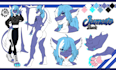 furry ref sheet fursona reference sheet anthro character art nsfw  artist