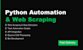 create python automation scripts to save your time and money