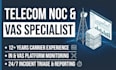 provide telecom noc and vas or in platform support