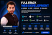 do full stack website development as a software developer