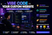 vibe code your custom website