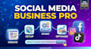 setup, optimize, and create social media business accounts