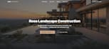 build a professional website for your landscaping business
