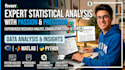 perform statistical analysis using r, matlab or python
