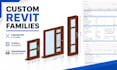 create custom revit parametric families and bim objects